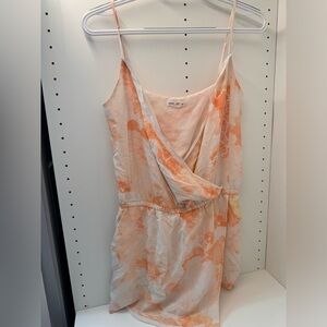 Light pink and white romper